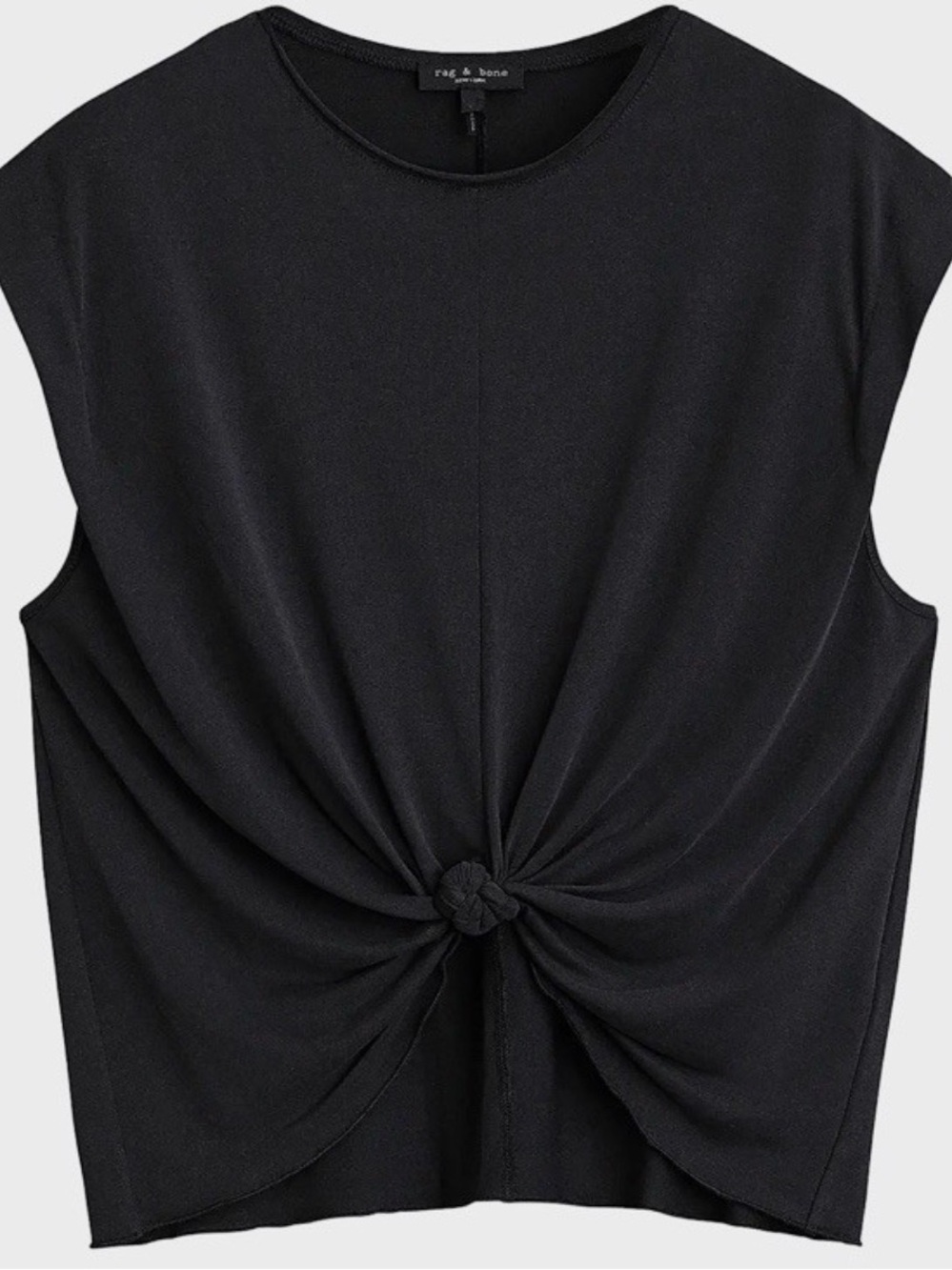 NWT Rag & Bone Jenna Knotted Muscle Tee, Small